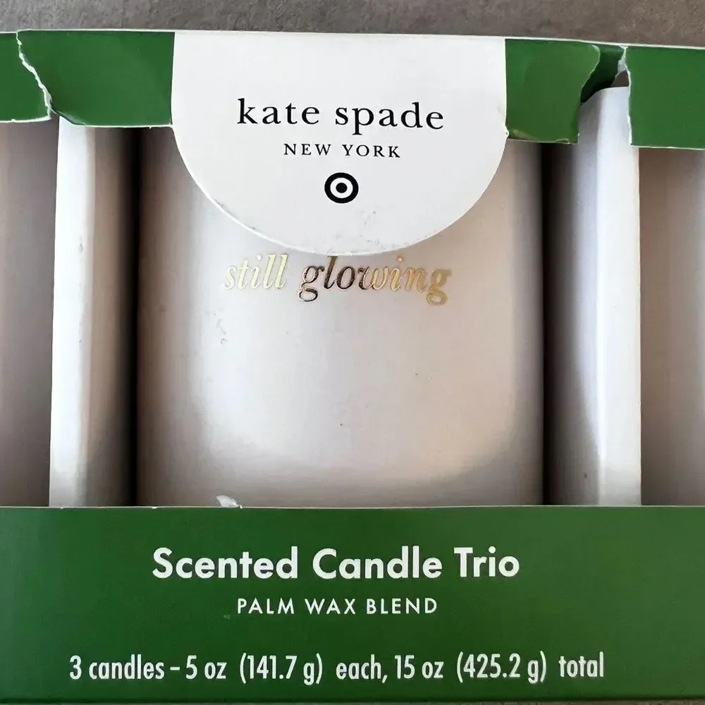 Kate Spade x Target Scented Candle Trio - New
